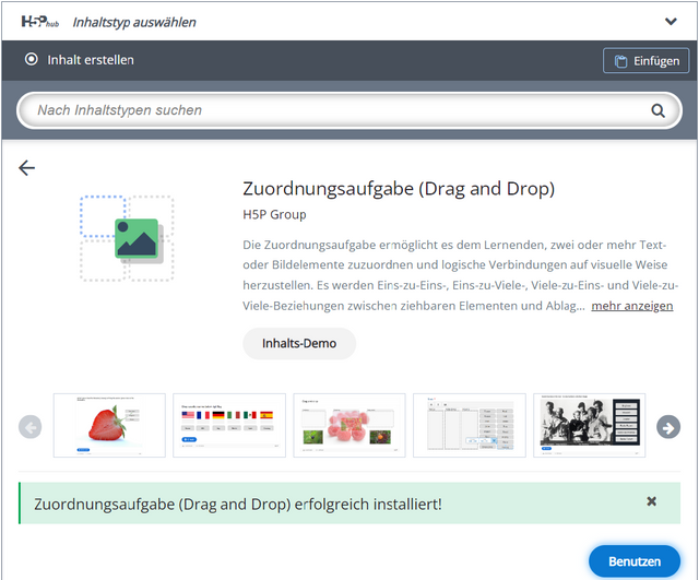 Übersicht über Inhaltstypen