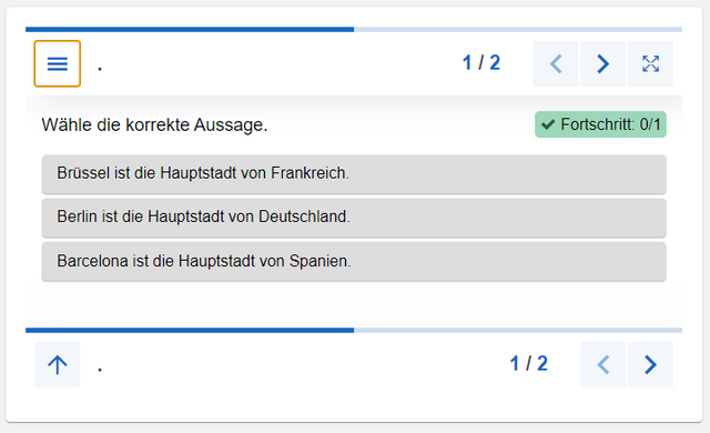 Textfeld für Zusammenfassung
